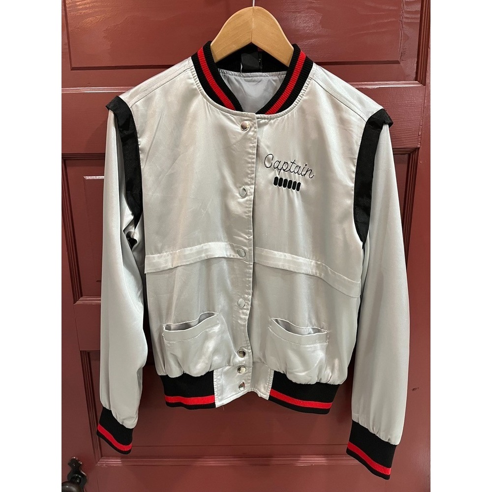 Star Wars Her Universe Captain Phasma Bomber Jacket Sz S Disney Out of Print